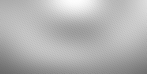 Gloss silver material stainless background. Polished metal grid abstract texture. 