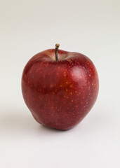 Apple on a white background