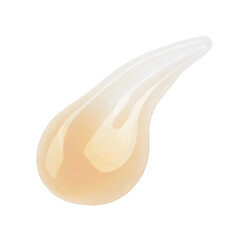 Sample of shower gel isolated on white