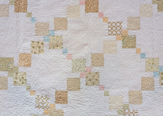 Tan and Neutral Quilt Squares
