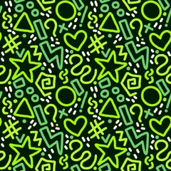 Abstract seamless pattern for fabrics and textiles and packaging and linens and gifts and cards and hobbies