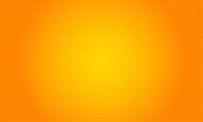 Orange gradient ray burst dot style background vector design