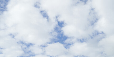 blue sky with clouds