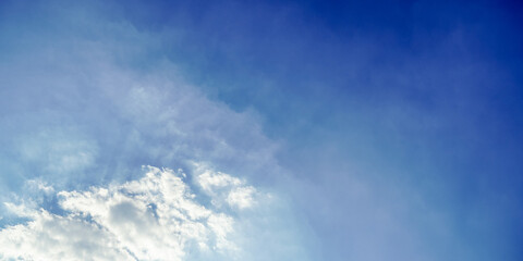 Obraz premium blue sky with clouds