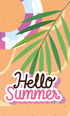 hello summer poster