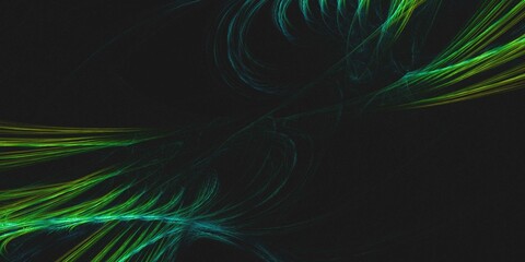 3D rendering abstract multicolor fractal background
