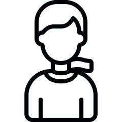 Scarf Man Icon