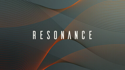 Abstract Dynamic Waves Vector Illustration