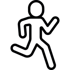 Person Running Icon
