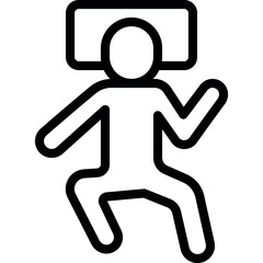 Sleeping Person Icon