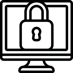 Computer Lock Icon