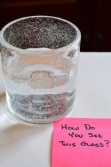 Glass half full or half empty