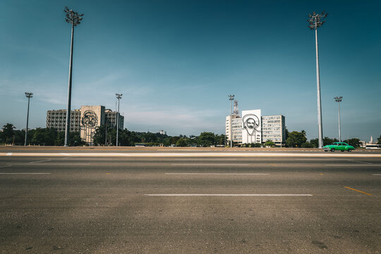 Plaza De La Revolucion In Havana, Cuba