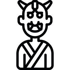 Demon Mask Ninja Icon