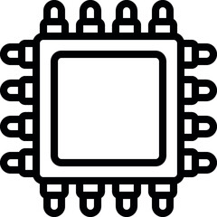 CPU Chip Icon