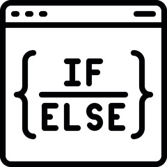If Else Statements Icon