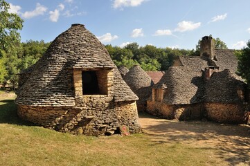 The bories of Breuil in Dordogne