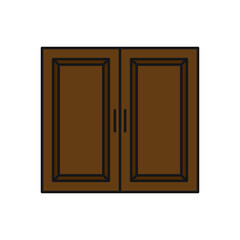 door vector for website symbol icon presentation