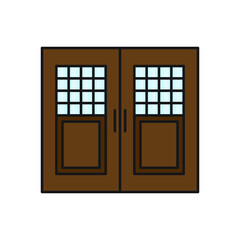 door vector for website symbol icon presentation