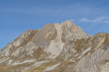 Colle Valcavera mountain pass, Piedmont, Italy