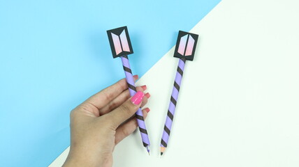 Handmade BTS Pen - School Supplies Craft