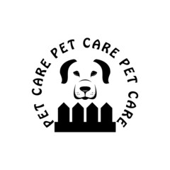 Pet care icon isolated on white background 