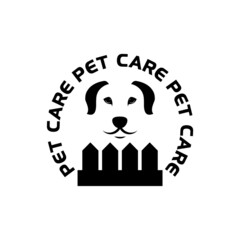 Pet care icon isolated on white background 