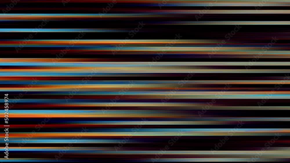Leinwandbilder Artifacts codecs loop background