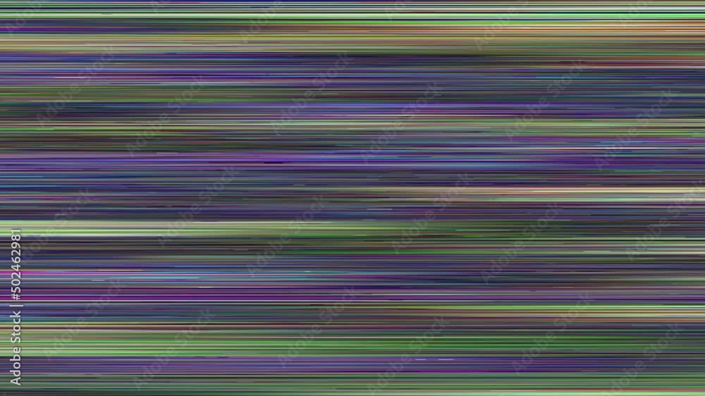 Leinwandbilder Artifacts codecs loop background