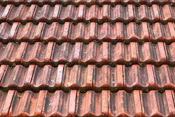 old roof tiles
