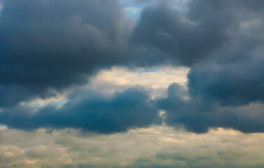 Fototapeta premium Nuages gris