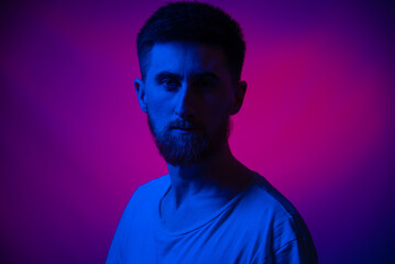 Naklejka premium portrait of a man