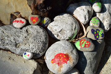 painted stones