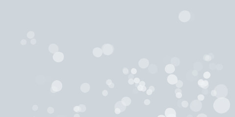 Background in very light gray with even lighter white glowing round balls
