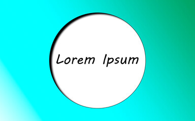 Blue design with space for Lauren Ipsum lettering
High Quality