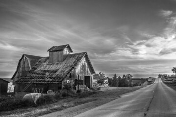 old barn in the countryside