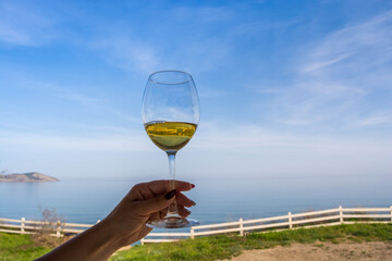 Wine by the sea