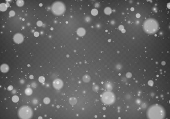 Blur sparkle light, sparks bokeh, white dust, star