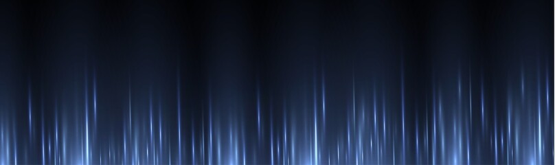 Motion speed blue vertical lines, neon light line