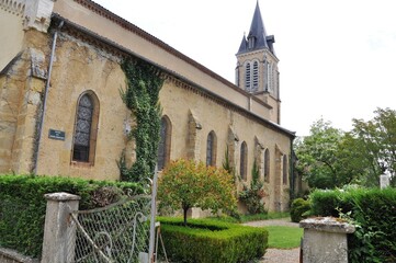 Eglise Sainte-Eugénie, Eugénie Les Bains, Landes,  Sud Ouest, France