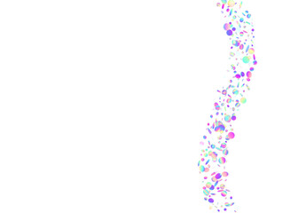 Birthday Glitter. Neon Effect. Shiny Flyer. Violet Retro Background. Kaleidoscope Sparkles. Luxury Art. Disco Celebrate Template. Digital Foil. Blue Birthday Glitter