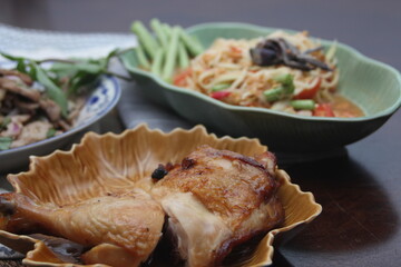 Popular Thai food called 