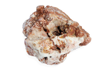 Natural rocks for a succulent terrarium decoration. rock on white background. clipping path included. 