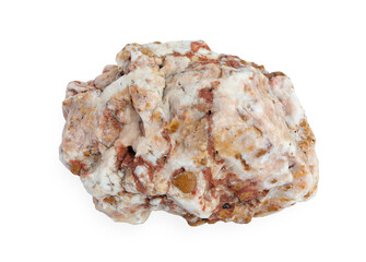 Natural rocks for a succulent terrarium decoration. rock on white background. clipping path included. 