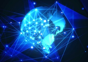 ワールドワイドウェブの概念イラスト