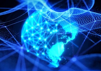 ワールドワイドウェブの概念イラスト