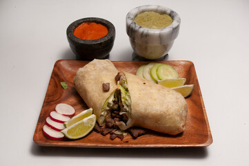 Authentic Mexican Burrito