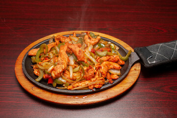 Mexican Shrimp Fajitas