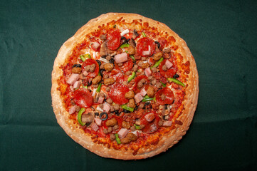 Delicious Italian Pizza Supreme