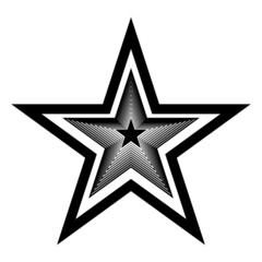 Star vector icon illustration eps - Vector